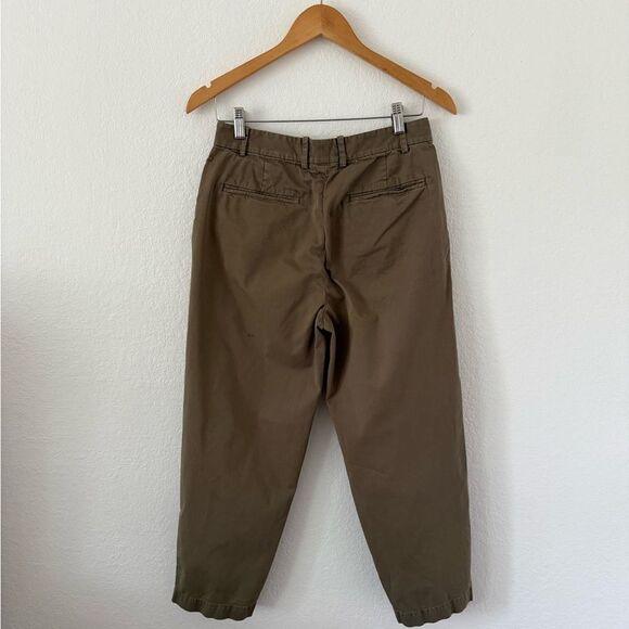 Everlane Slouchy Chino Pant in Green - Size 2 - Picture 4 of 9